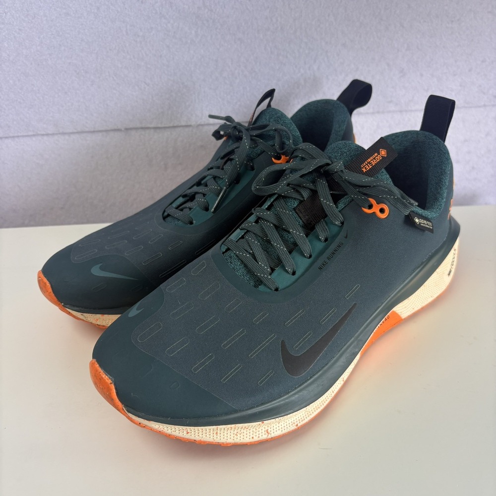 Nike ReactX Infinity Run 4 GTX Men's Size 8 Running Shoes Deep Jungle Orange